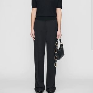 Anine Bing Classic Pant Black